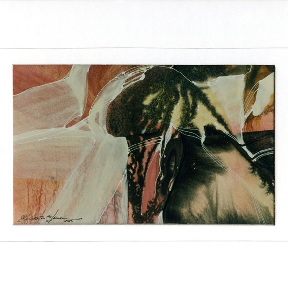 Abstract print from original painting - Picture 5 of 5